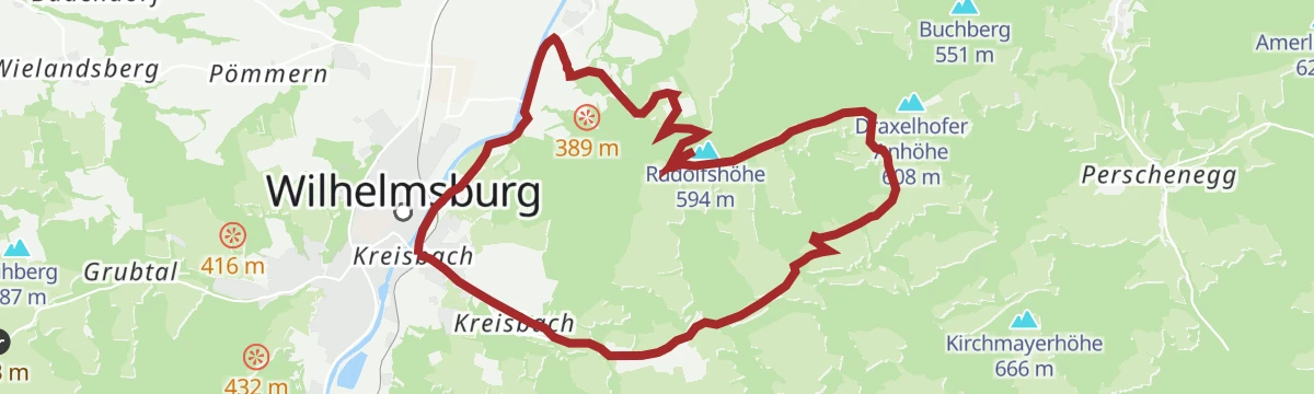 Route map: Sagensteintour